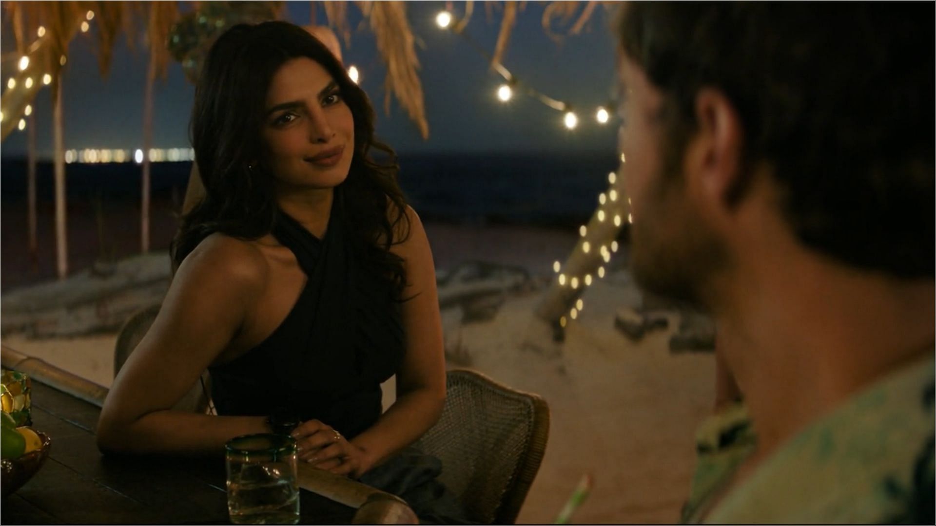 Priyanka Chopra Jonas as Noel Bisset confronts Marty in the mid-credit scene of Heads of State, setting up the film’s sequel possibilities (Image via Amazon Prime)
